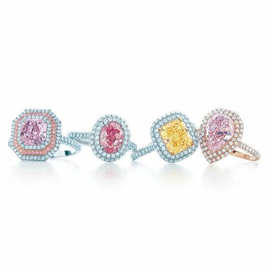tipuri de diamante colorate