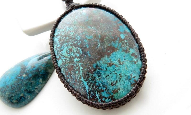 Chrysocolla - piatra zodiei gemeni