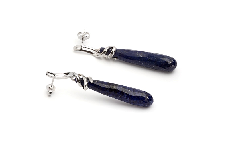 cercei - bijuterii cu lapis lazuli 