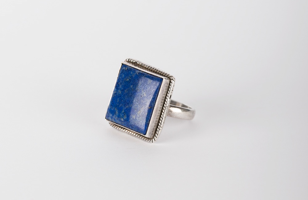 inel - bijuterii cu lapis lazuli