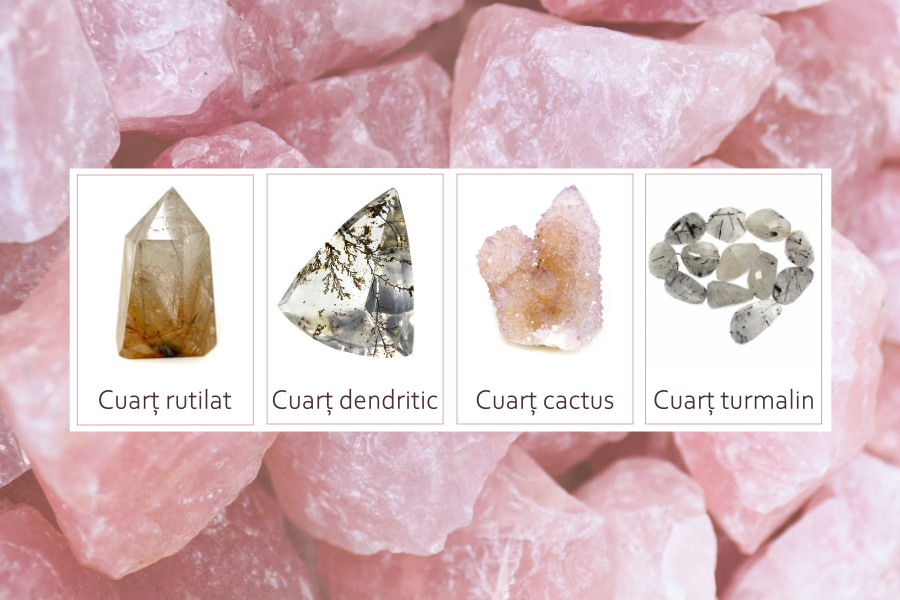 piatra de cuart forme