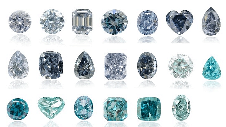 diamant albastru