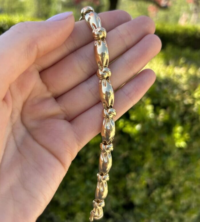 Bratara Van Cleef din aur de 18k