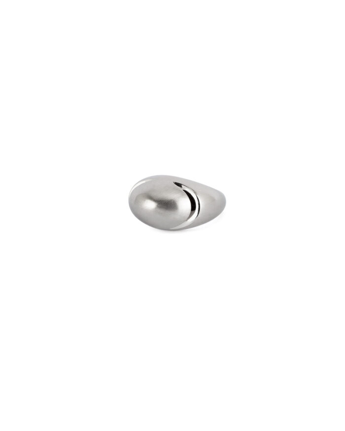 Inel original Bvlgari din aur alb de 18k