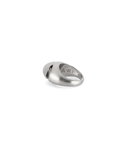 Inel original Bvlgari din aur alb de 18k