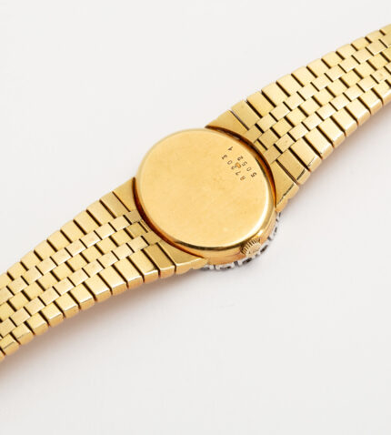 Ceas mecanic Chopard din aur de 18k cu diamante naturale