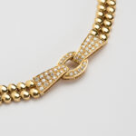 Set colier si bratara din aur de 18k cu diamante naturale