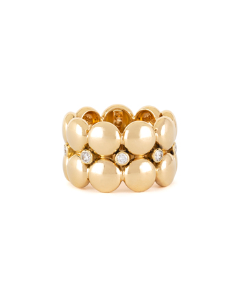 Inel original Cartier din aur de 18k cu diamante naturale