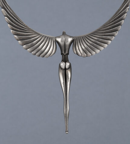 Colier original Paul Wunderlich  din argint