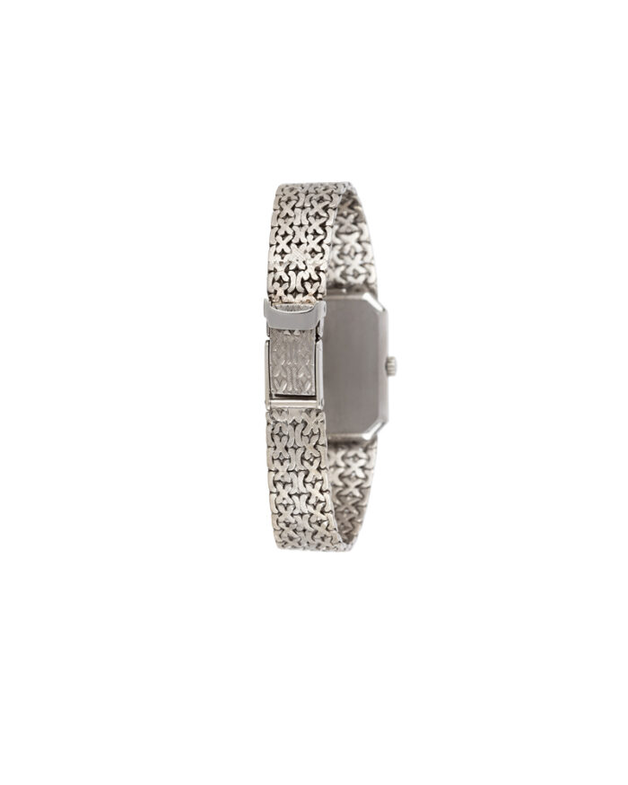 Ceas Omega din aur alb de 18k
