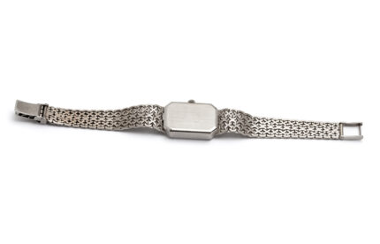 Ceas Omega din aur alb de 18k
