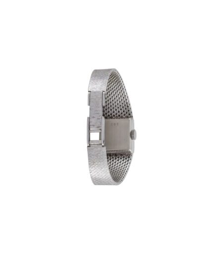 Ceas original Bucherer din aur alb de 18k cu diamante naturale