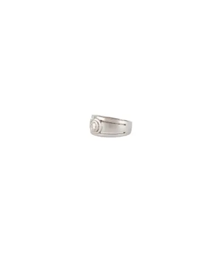 Inel din aur alb de 18k cu diamant natural