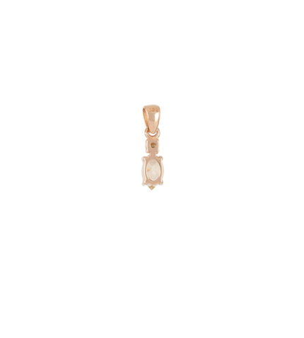 Pandant din aur de 14k cu diamante naturale