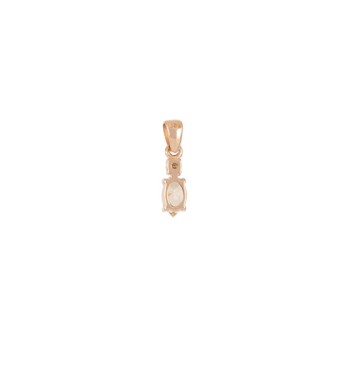 Pandant din aur de 14k cu diamante naturale