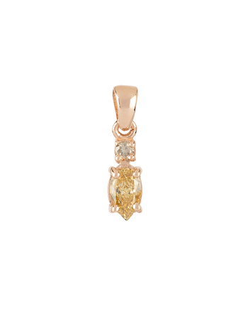 Pandant din aur de 14k cu diamante naturale
