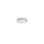 Inel original DIOR din aur alb de 18k