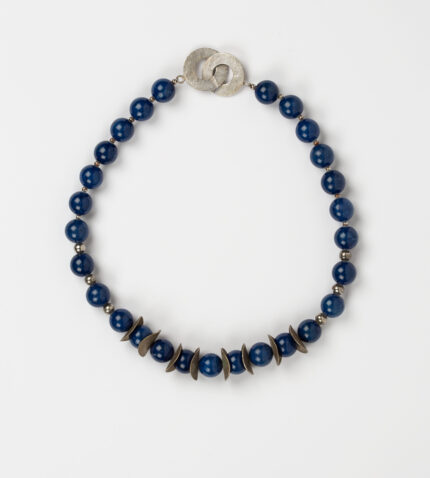 Colier cu lapis lazuli si argint