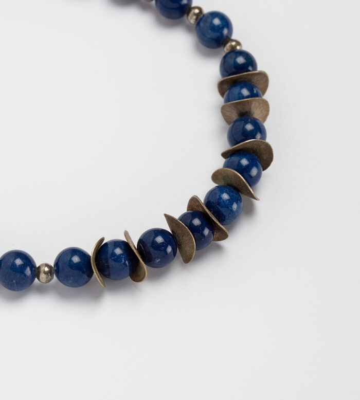 Colier cu lapis lazuli si argint