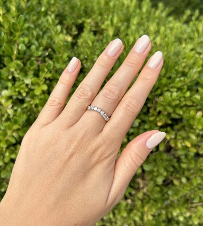 Inel din aur de 18k cu diamante naturale