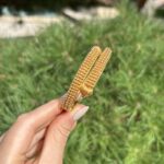 Bratara vintage confectionata manual din aur de 22k 