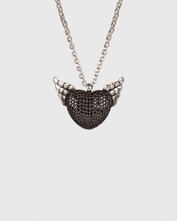 Colier original Tomas Sabo din argint si cubic zirconia