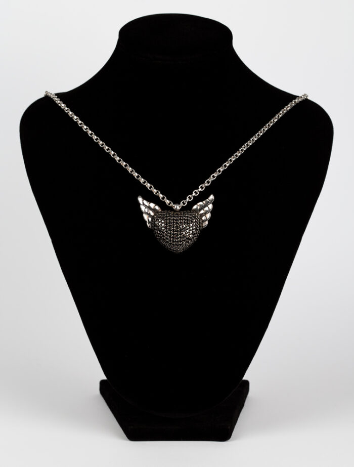 Colier original Tomas Sabo din argint si cubic zirconia