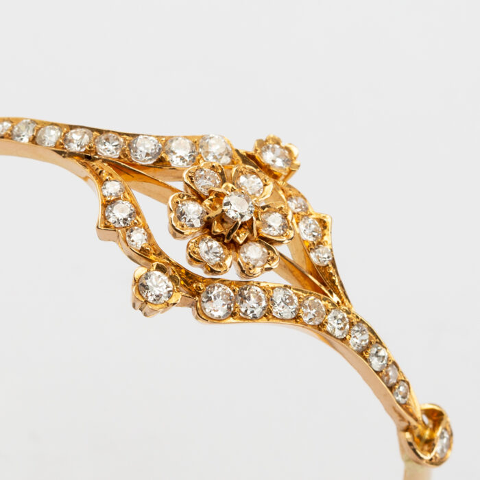 Bratara din aur de 18k cu diamante naturale