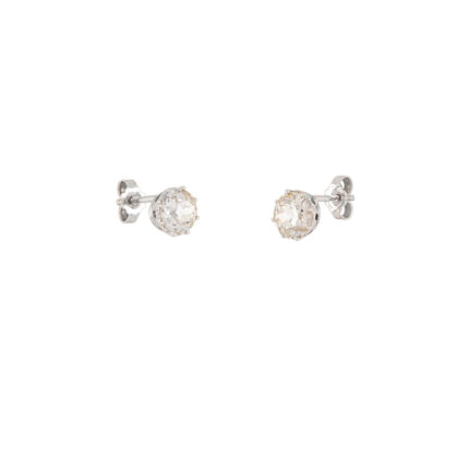 Cercei stud cu diamante naturale 3ct