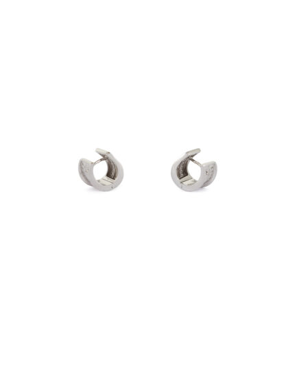 Cercei aur alb de 14k cu diamante naturale