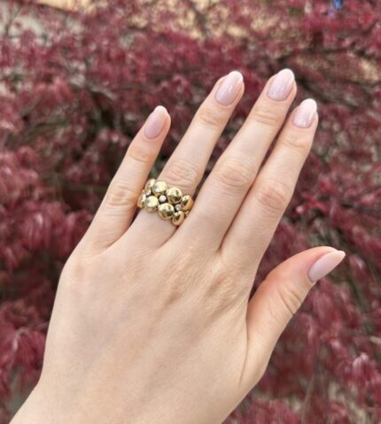 Inel original Cartier din aur de 18k cu diamante naturale