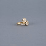 Inel din aur de 14k cu diamante naturale