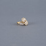 Inel din aur de 14k cu diamante naturale