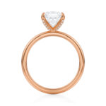 Inel de logodna Cushion cut diamond de 1ct din aur