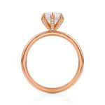 Inel de logodna Heart diamond de 1ct din aur