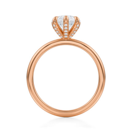 Inel de logodna Heart diamond de 1ct din aur