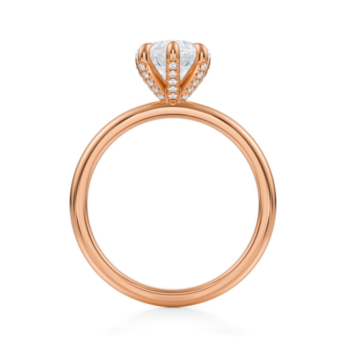 Inel de logodna Heart diamond de 1ct din aur