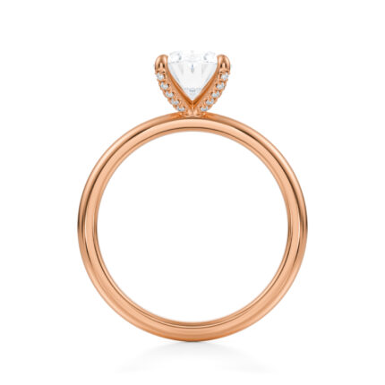 Inel de logodna Oval diamond de 1ct din aur