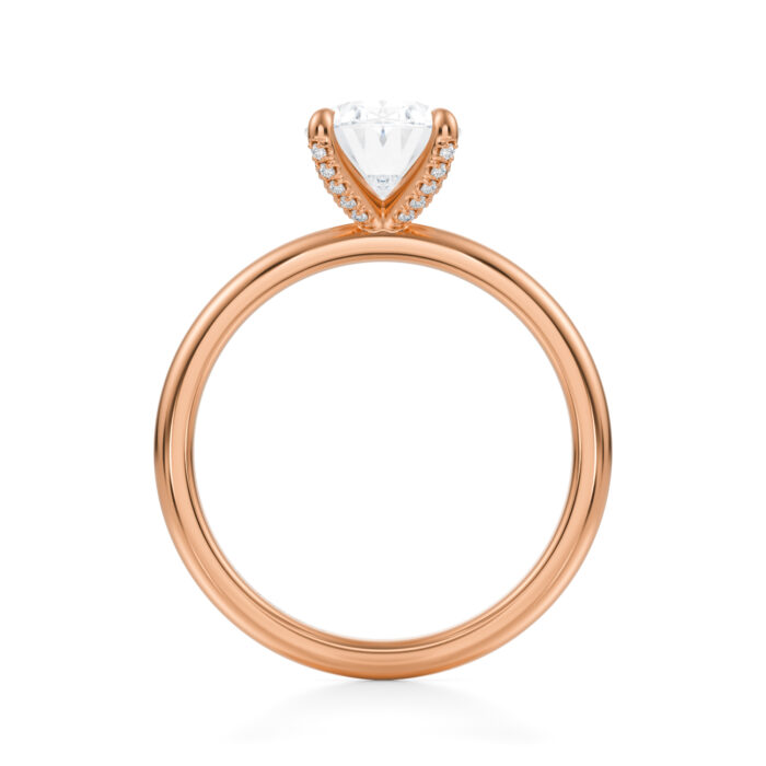 Inel de logodna Oval diamond de 1ct din aur