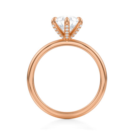 Inel de logodna Pear diamond de 1ct din aur