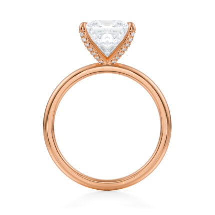 Inel de logodna Princess diamond de 1ct din aur