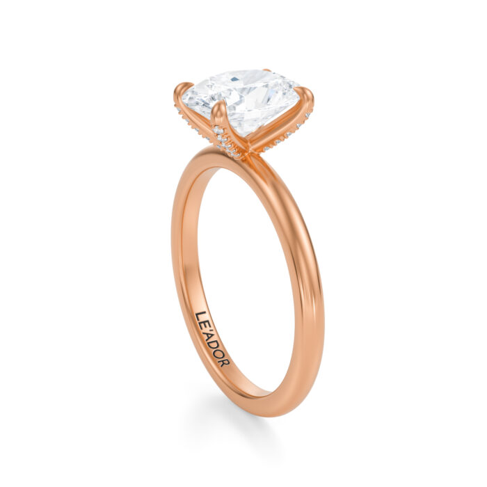 Inel de logodna Oval diamond de 1ct din aur