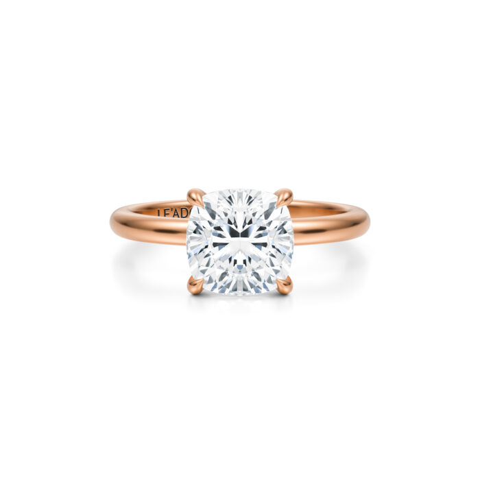 Inel de logodna Cushion cut diamond de 1ct din aur