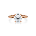 Inel de logodna Oval diamond de 1ct din aur