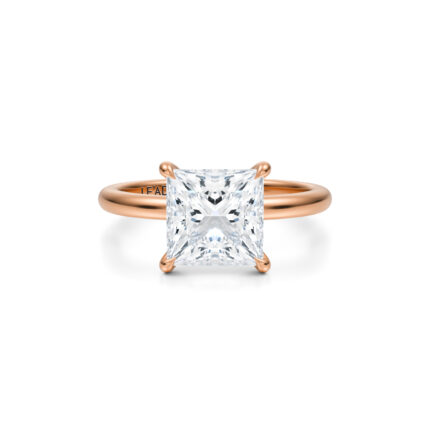 Inel de logodna Princess diamond de 1ct din aur