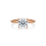 Inel de logodna Round diamond de 1ct din aur