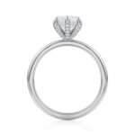 Inel de logodna Heart diamond de 1ct din aur