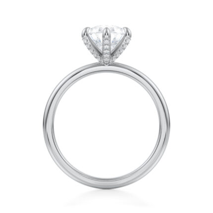 Inel de logodna Pear diamond de 1ct din aur