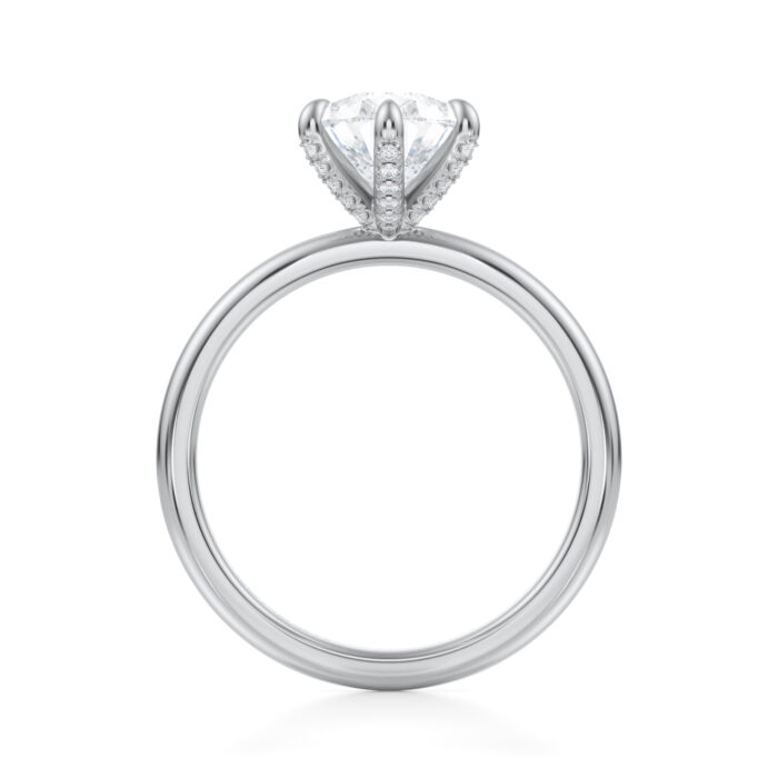 Inel de logodna Pear diamond de 1ct din aur
