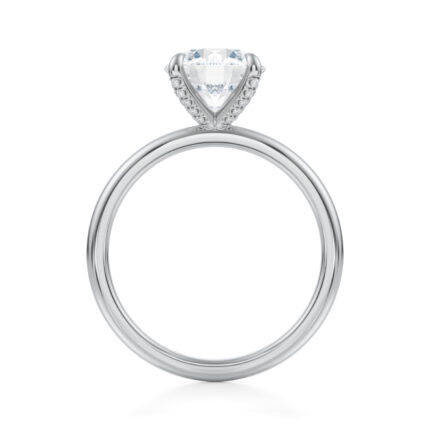 Inel de logodna Round diamond de 1ct din aur